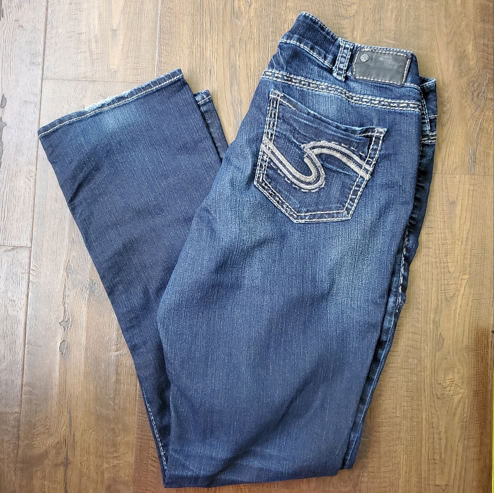 Silver Jeans Suki Baby Boot Size 14 Length 33